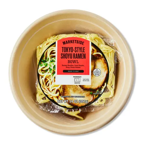 Marketside Ready to Heat Tokyo Shoyu Ramen Bowl, 14 oz (Refrigerated)