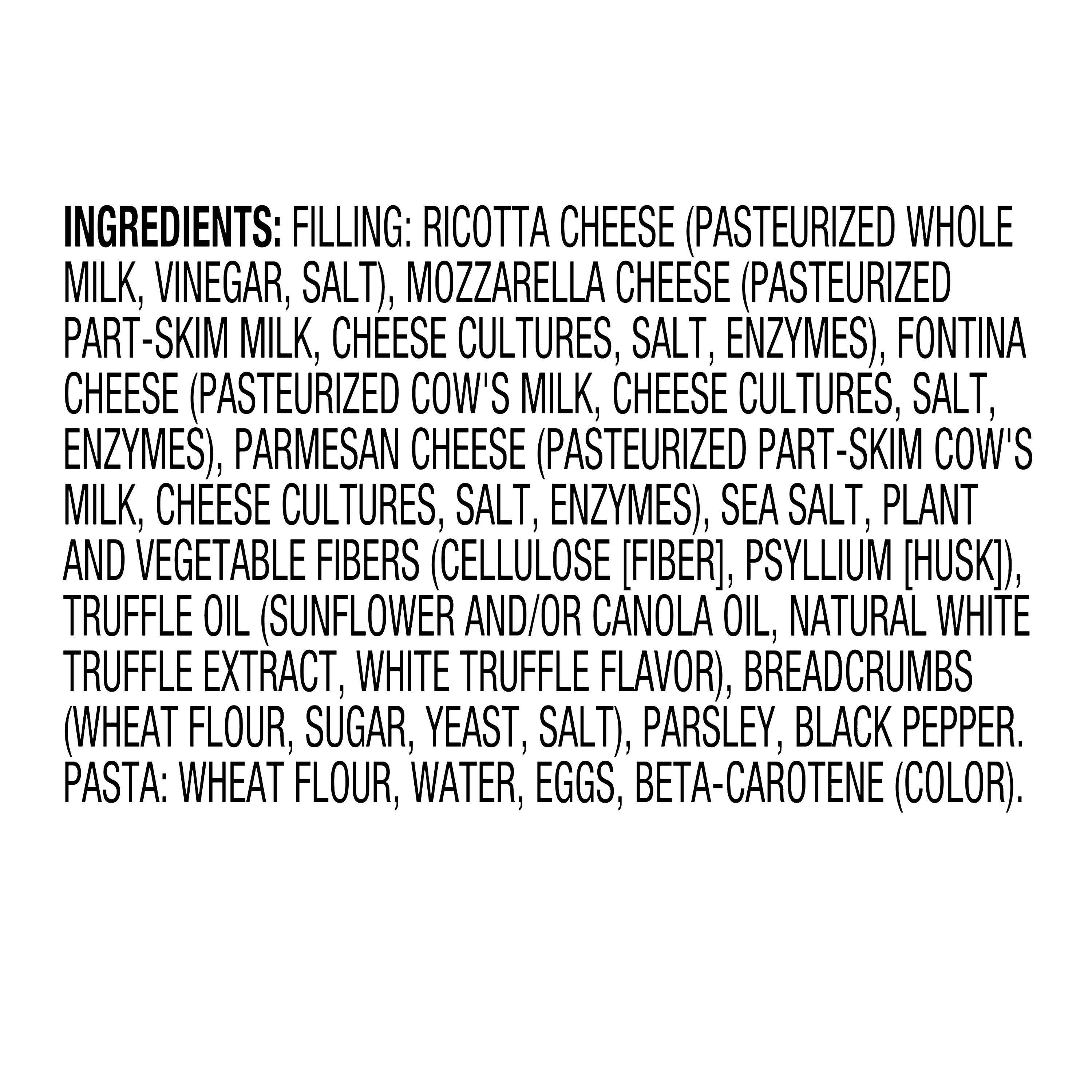 Marketside Truffle Flavored Three-Cheese Ravioli, Fresh Artisanal Pasta, 9 oz thumbnail 3