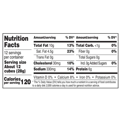 Prima Della Assorted Cubed Meat & Cheese, 12 oz, Plastic Tray (Cubed, Refrigerated) thumbnail 4