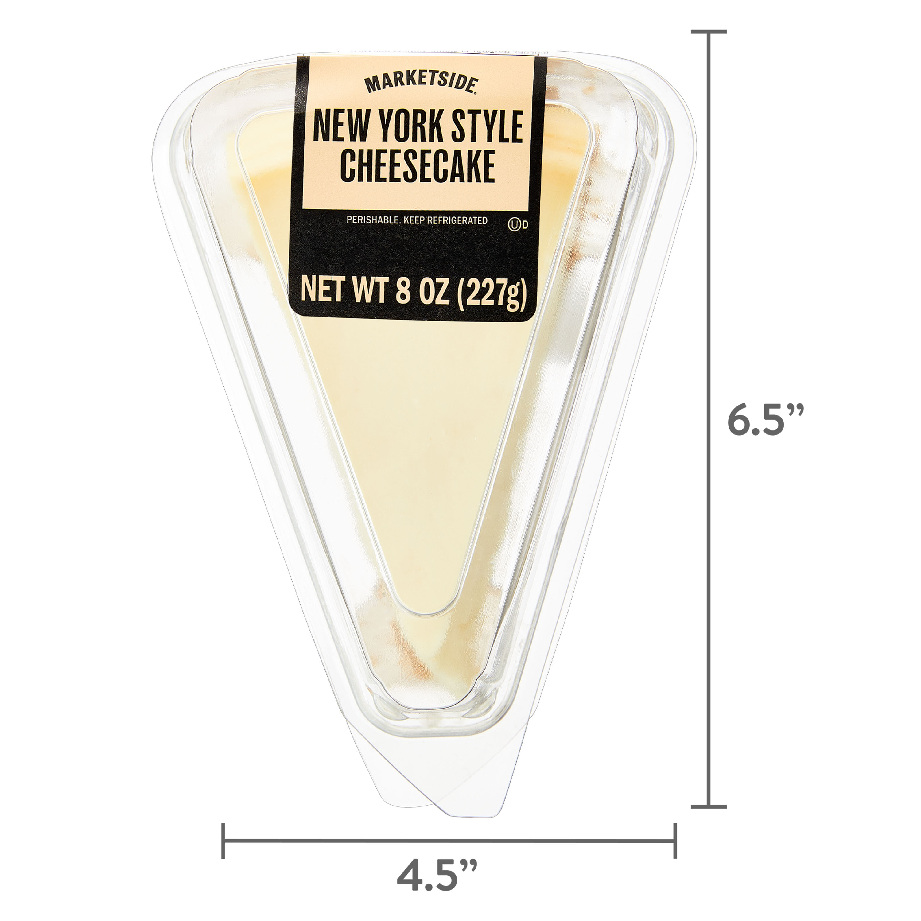 Marketside New York Style Cheesecake, 8 oz (Refrigerated/Regular) thumbnail 3