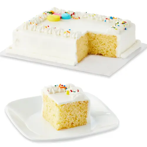 Freshness Guaranteed Celebration Vanilla Cake, Vanilla Icing, 26.8 oz, Refrigerated thumbnail 3