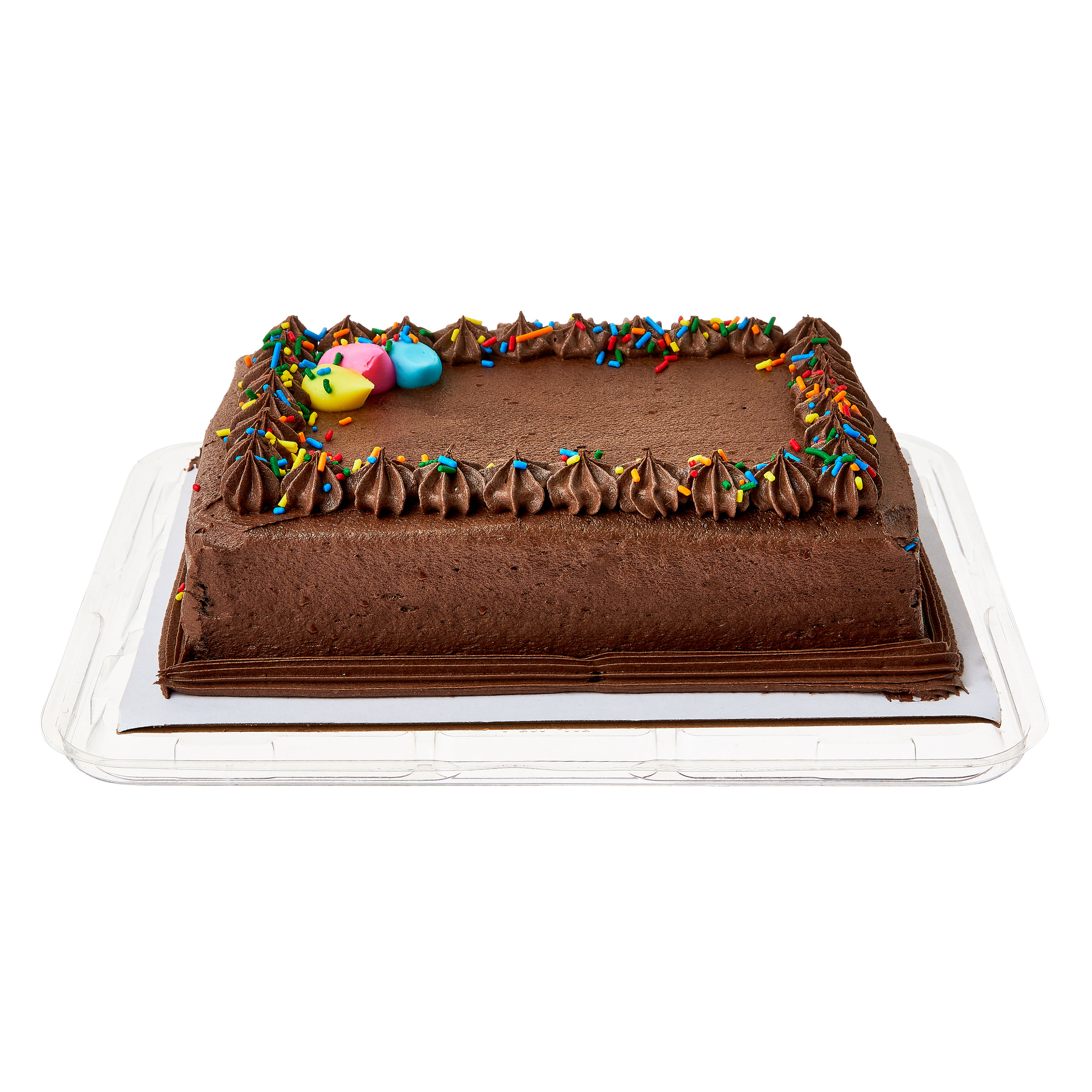 Freshness Guaranteed Chocolate Celebration Cake, Chocolate Icing, 26.8 oz