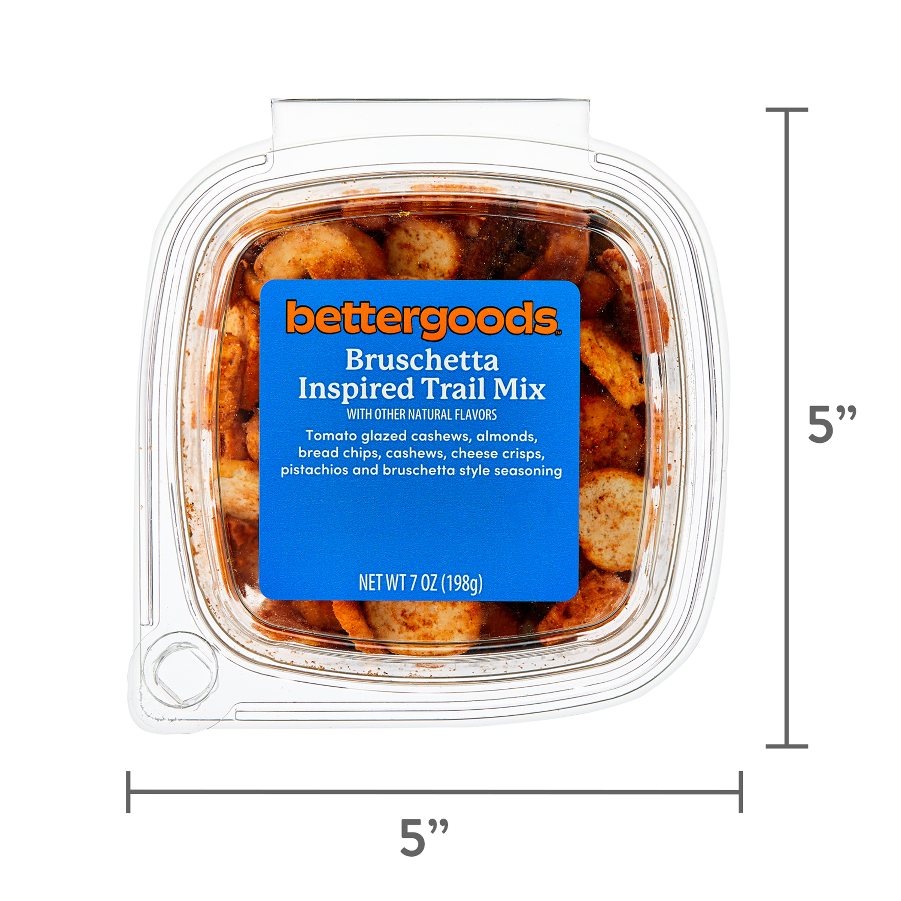 bettergoods Bruschetta Inspired Trail Mix, 7 oz Tub thumbnail 4