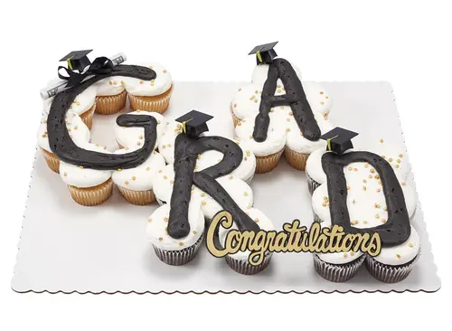 Graduation Cupcake Cake