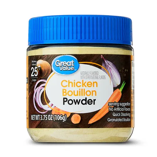 Great Value Chicken Bouillon Powder 3.75oz Jar