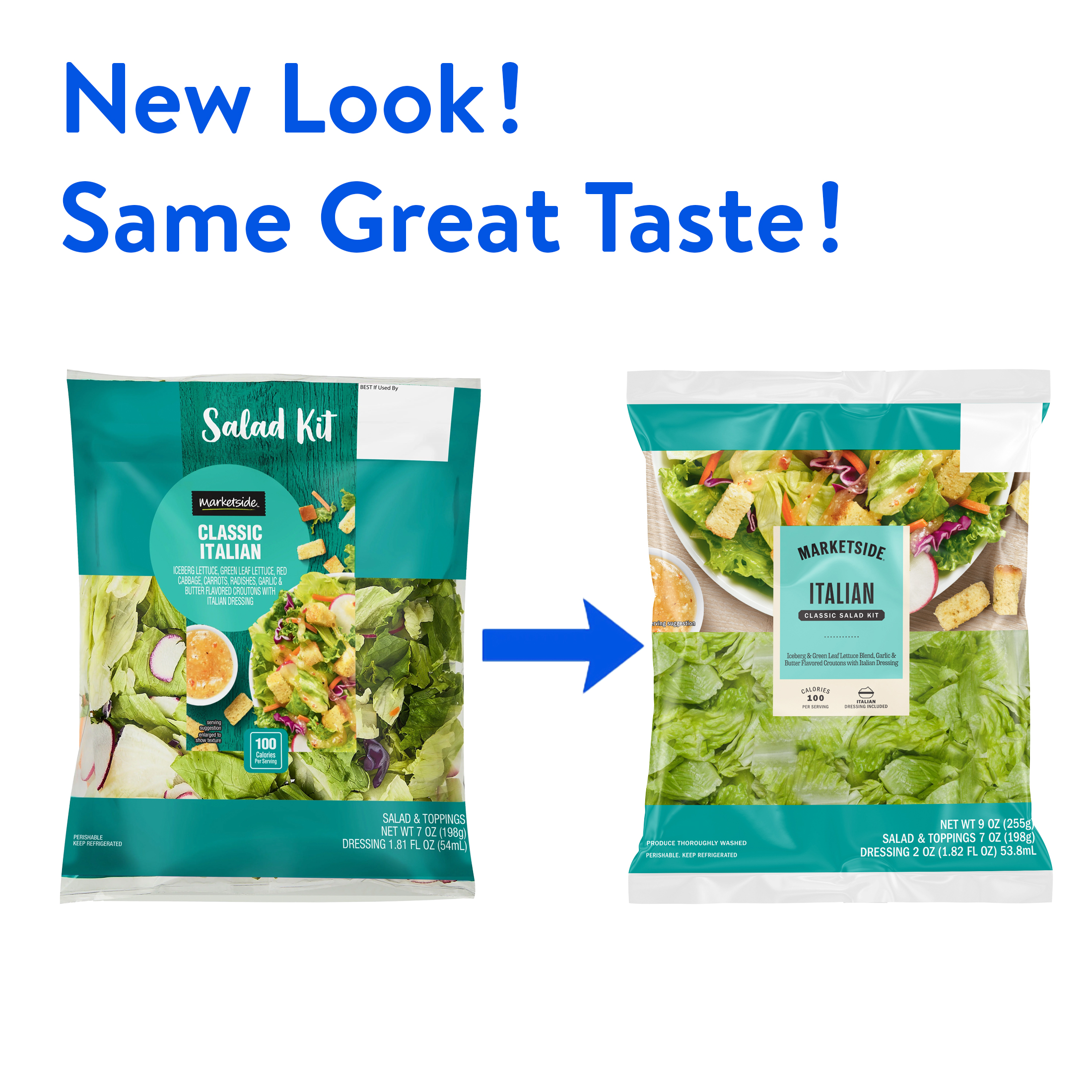 Marketside Classic Italian Salad Kit, 7 oz (Fresh) thumbnail 2