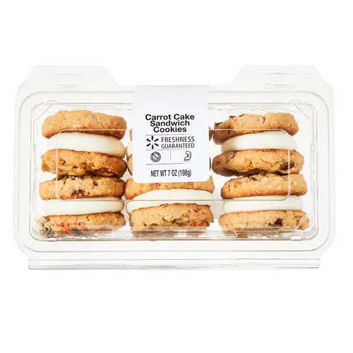 Freshness Guaranteed Carrot Cake Sandwich Cookies, 7 oz, 6 Count