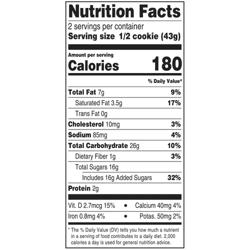 Freshness Guaranteed Chocolate Chip Cookie, 3 oz thumbnail 4