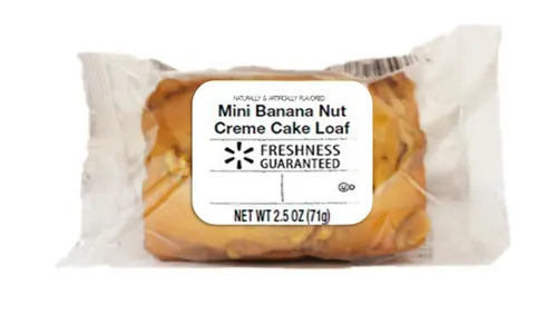 Freshness Guaranteed Mini Banana Nut CrÃ¨me Cake Loaf, 2.5 oz
