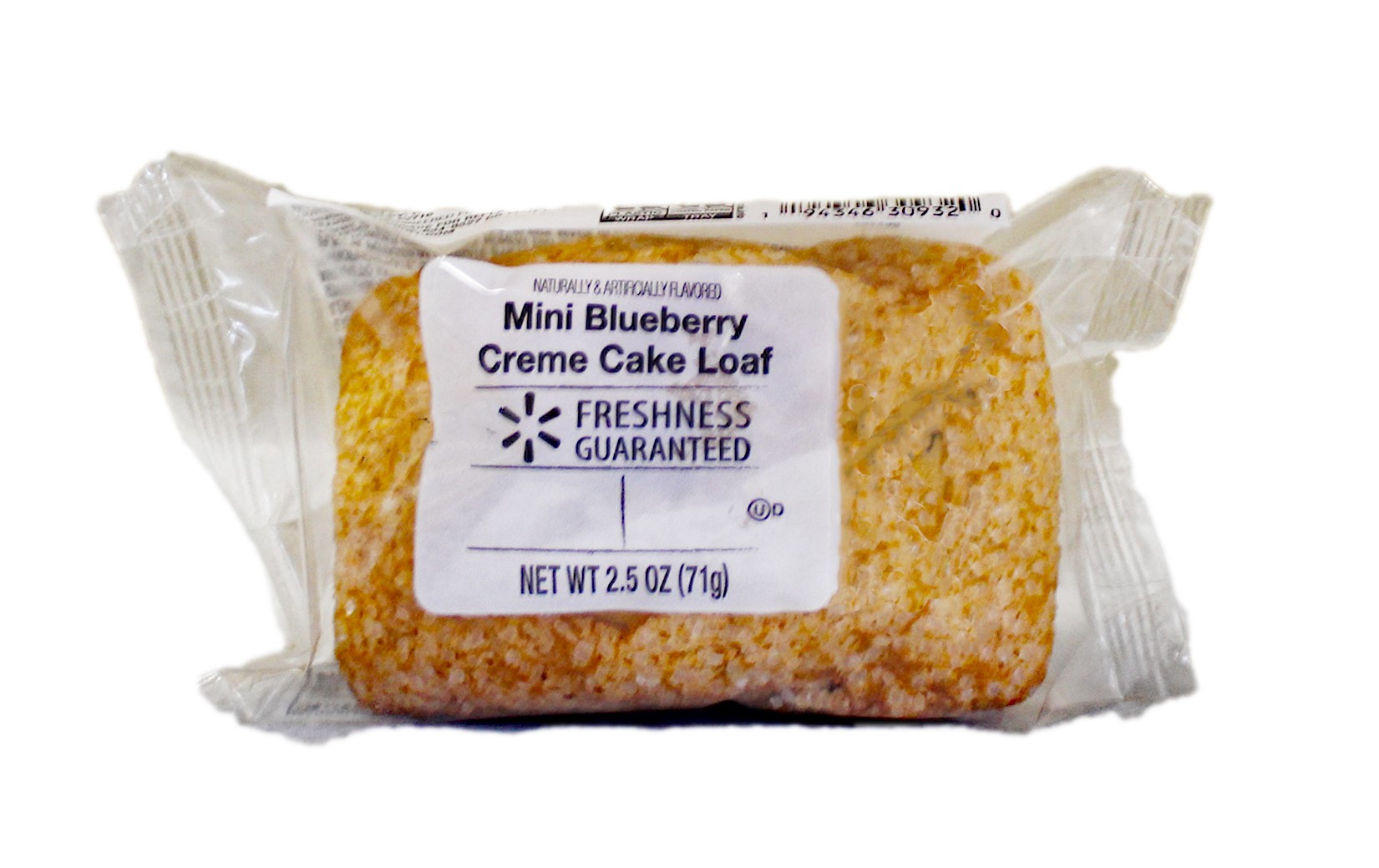 Freshness Guaranteed Mini Blueberry CrÃ¨me Cake Loaf, 2.5 oz