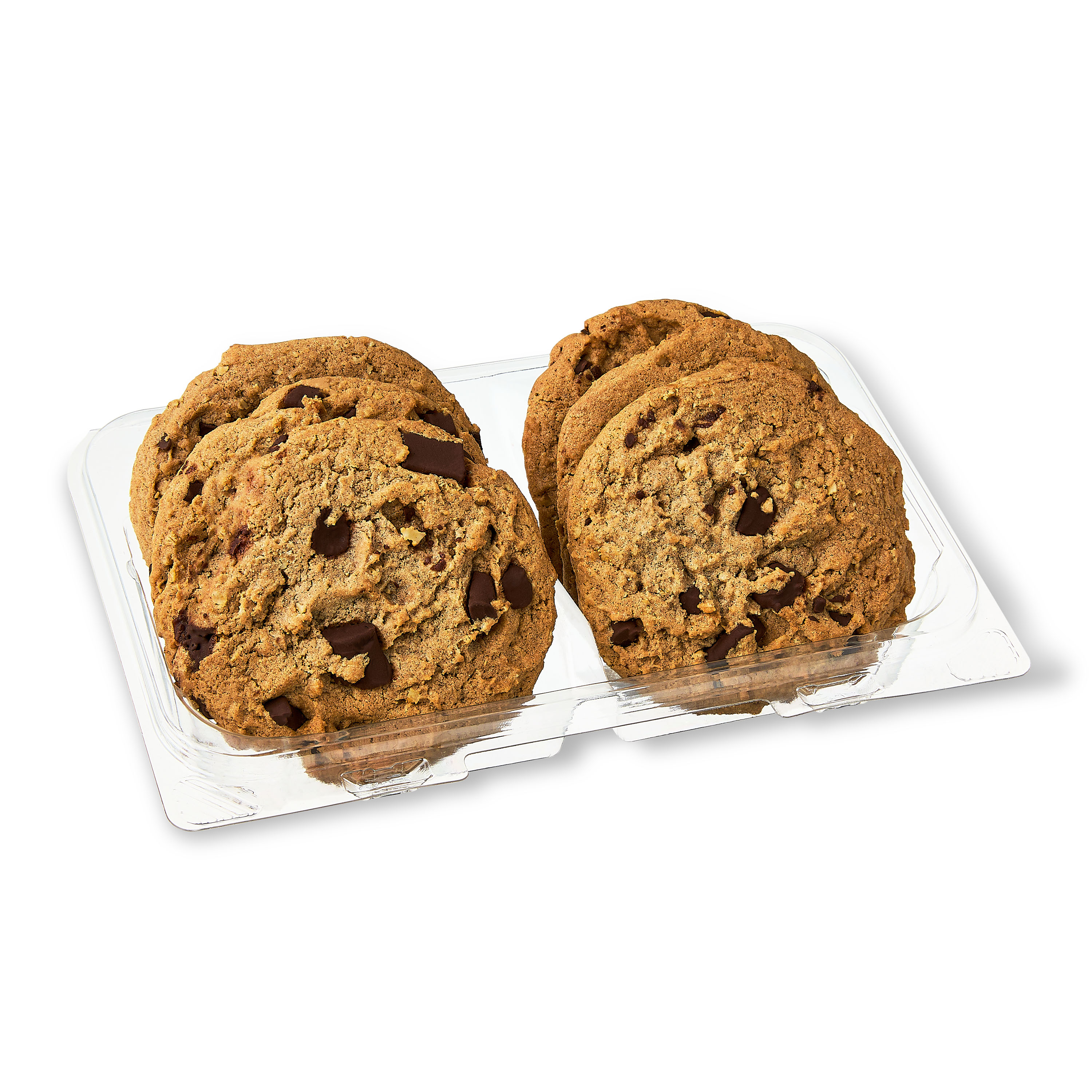 Marketside Oatmeal Chocolate Chunk Cookies, 13.5 oz, 6 Count, Baked thumbnail 2
