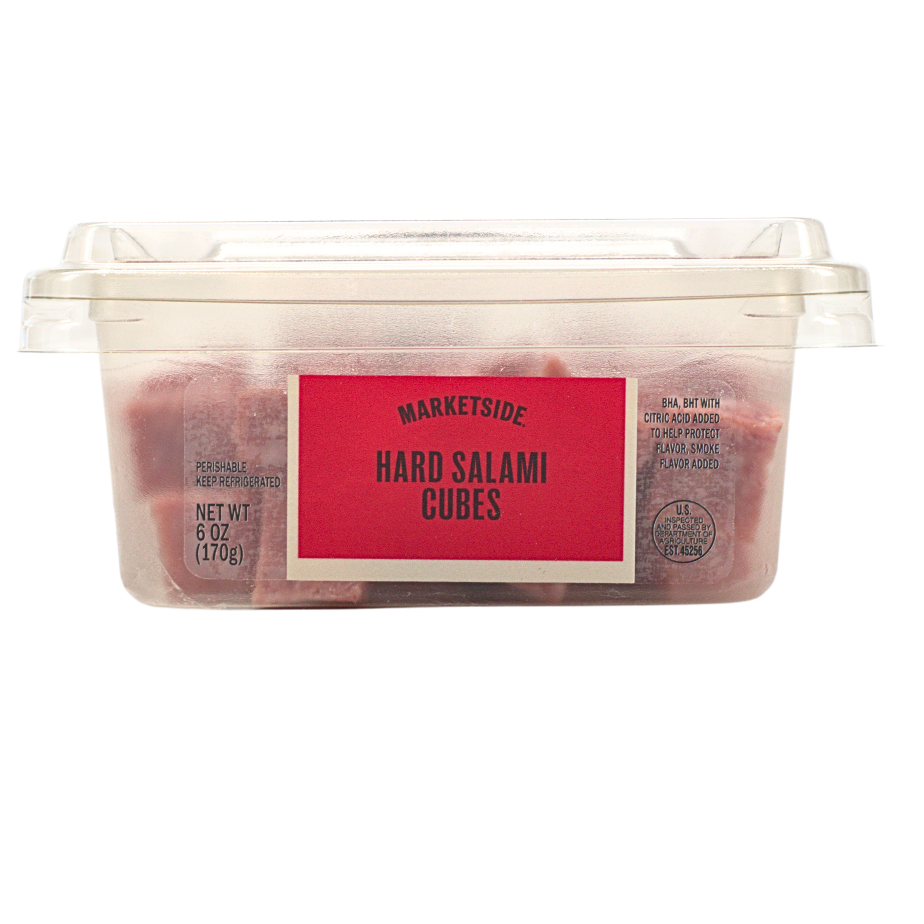 Marketside Cubed Hard Salami, 6oz (Cubed, Refrigerated) thumbnail 3