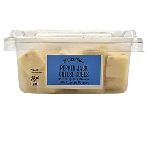 Marketside Cubed Pepper Jack Cheese Cup, 6oz (Fresh, Plastic Cup) thumbnail 3