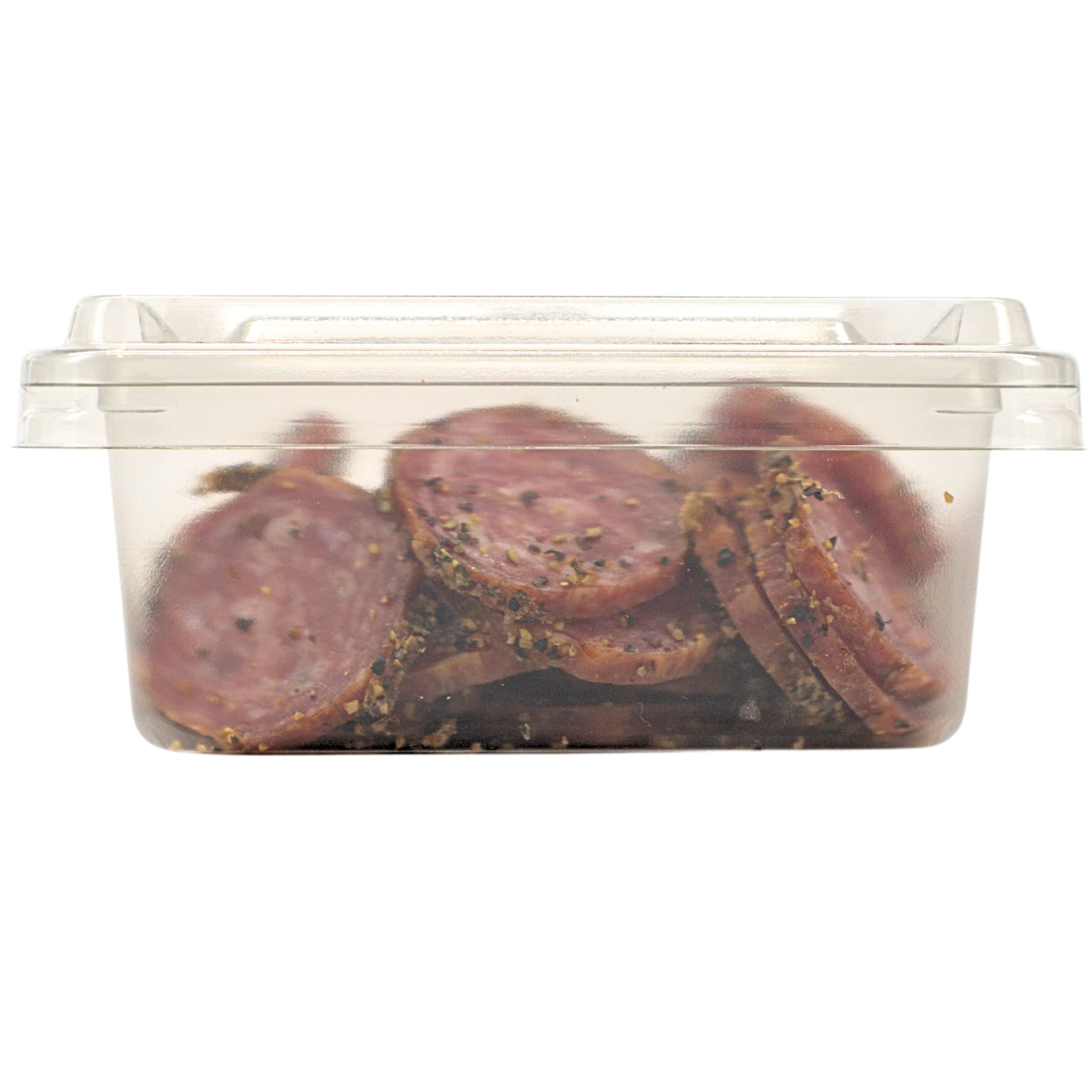 Marketside Peppered Salami Cracker Cut,7g Protein per Serving, 4.5oz Plastic Cup (Refrigerated) thumbnail 4