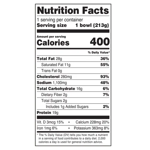 Marketside Ready to Heat Sausage Breakfast Bowl, 7.5 oz (Refrigerated) thumbnail 3