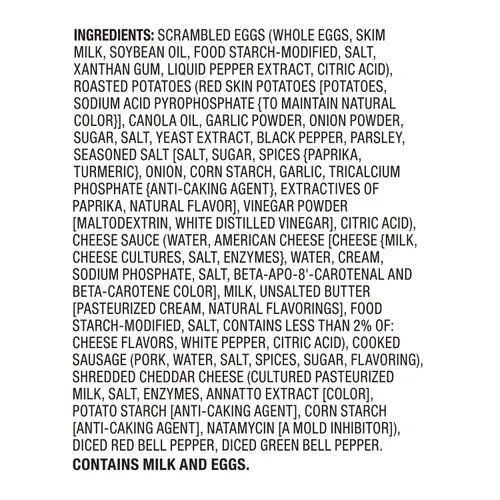 Marketside Ready to Heat Sausage Breakfast Bowl, 7.5 oz (Refrigerated) thumbnail 4