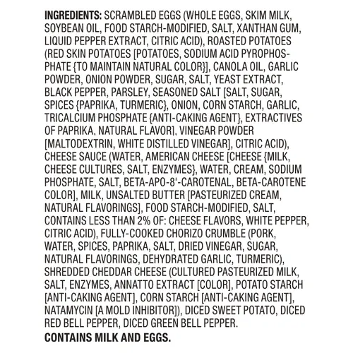 Marketside Ready to Heat Chorizo Breakfast Bowl, 7.5 oz (Refrigerated) thumbnail 4