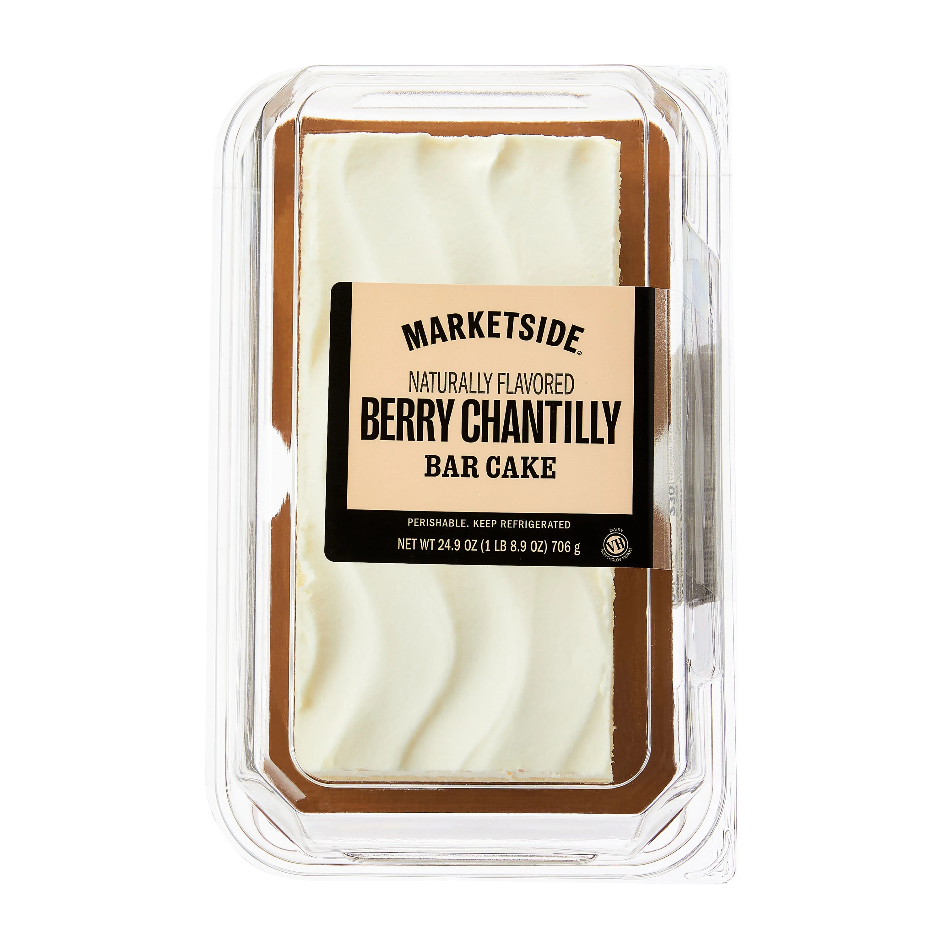 Marketside Berry Chantilly Bar Cake, 24.9 oz (Refrigerated)