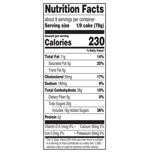 Marketside Berry Chantilly Bar Cake, 24.9 oz (Refrigerated) thumbnail 4