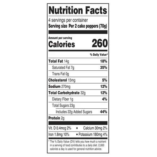 Marketside Chocolate Cake Balls with Pink Coating, 9.88 oz, 8 Count, Ambient thumbnail 4