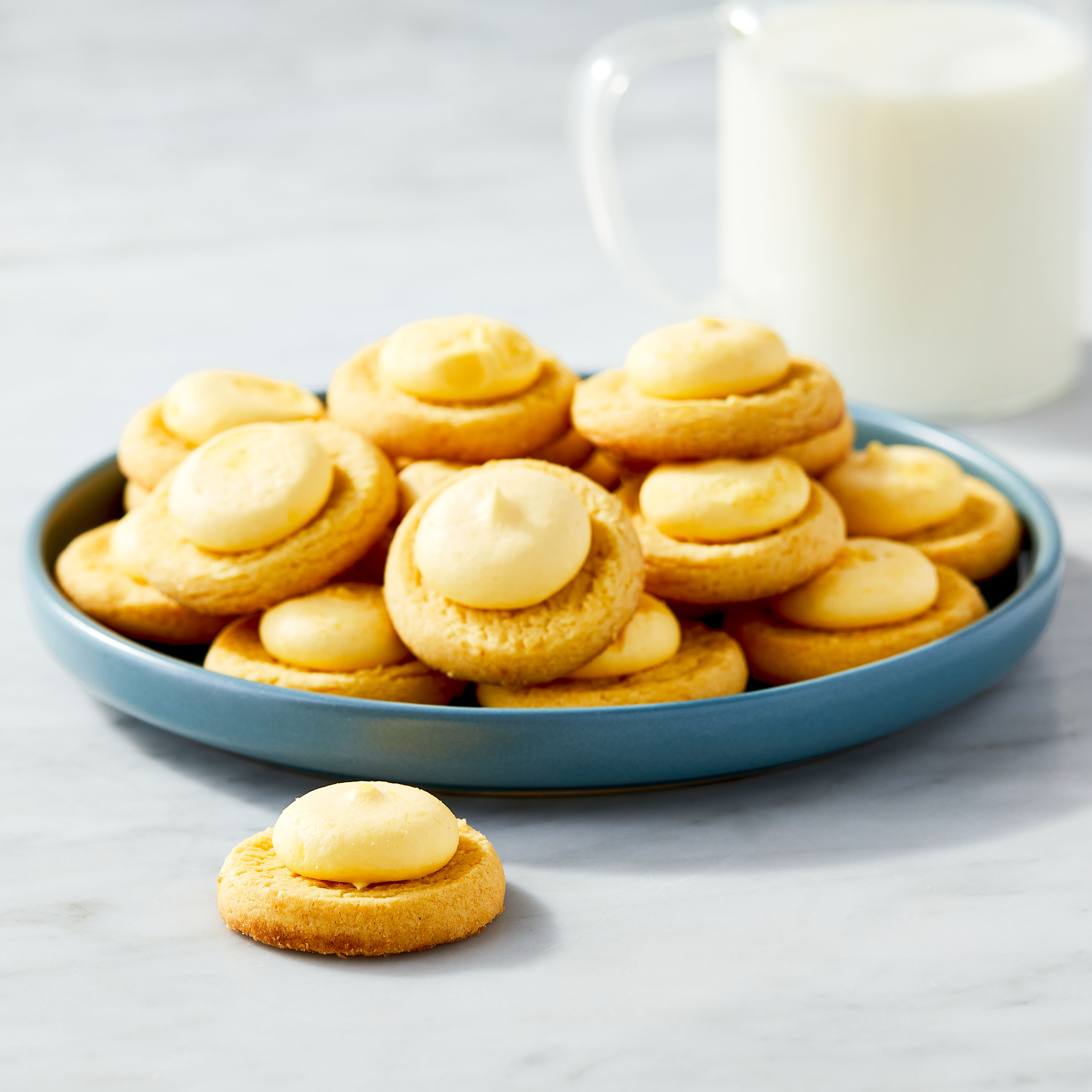 Freshness Guaranteed Baked Lemon Thumbprint Cookies, 10.5 oz, 18 Count thumbnail 2