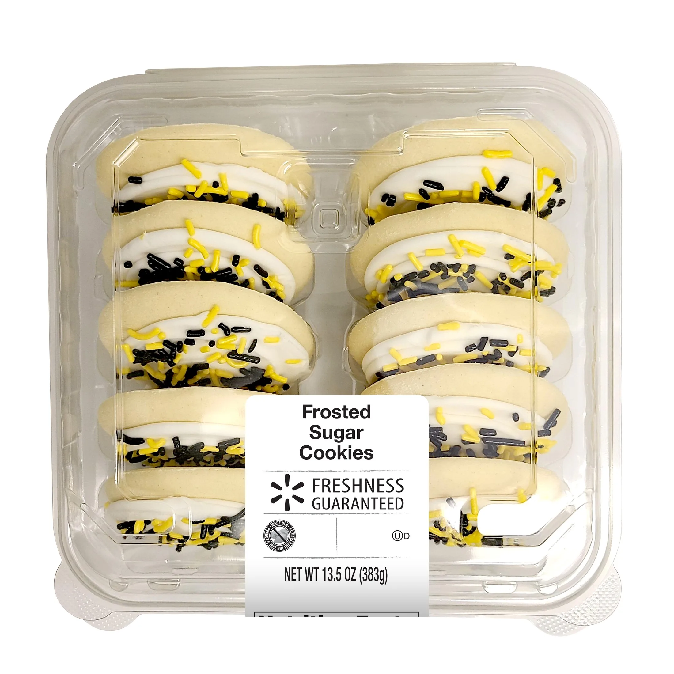 Freshness Guaranteed Frosted Sugar Cookie, Graduation, 13.5 oz, 10 Count, Baked