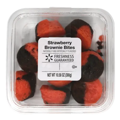 Freshness Guaranteed Strawberry Brownie Duo Bites, 10.5 oz, 11 Count, Shelf-Stable, Moist, Baked, Dessert thumbnail 2