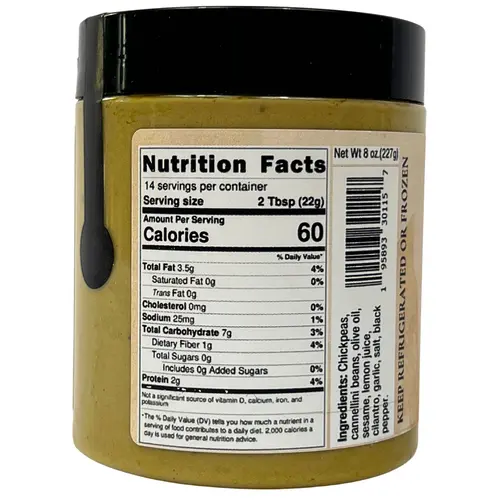 Whoomus All Natural Gourmet Hummus - Bold Original Flavor, 8oz, 6 Pack thumbnail 2