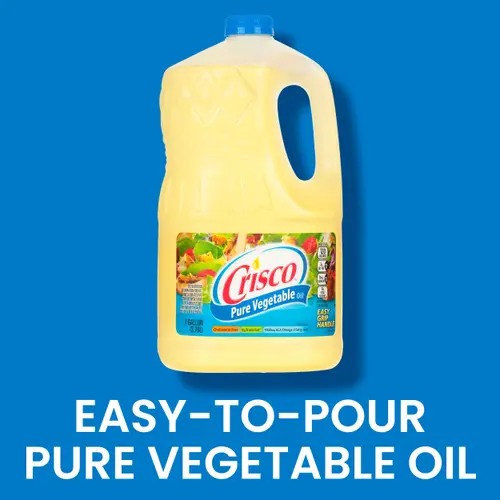 Crisco Pure Vegetable Oil, 1 gal thumbnail 3