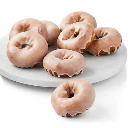 Freshness Guaranteed Glazed Regular Vanilla Cake Donuts, 16 oz, 8 Count thumbnail 3
