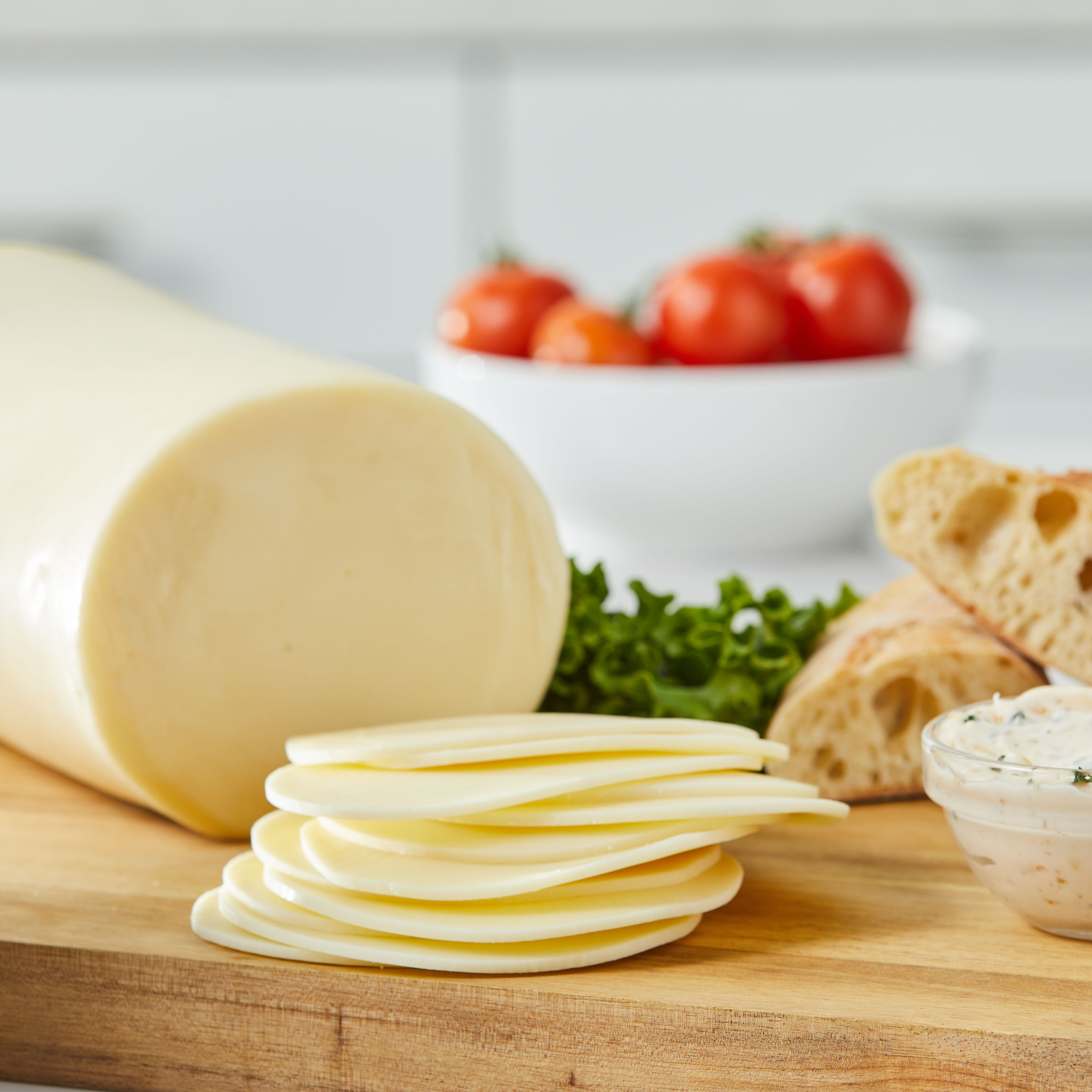 Prima Della Provolone Cheese, Deli Sliced (Refrigerated Bag) thumbnail 2
