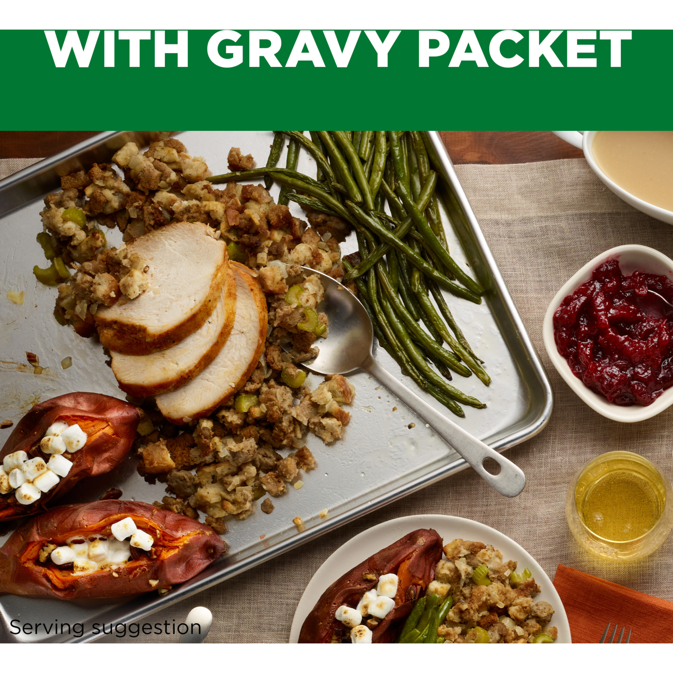 JENNIE-O OVEN READY Boneless Turkey Breast, Frozen,  2 - 3 lb Plastic Bag thumbnail 2