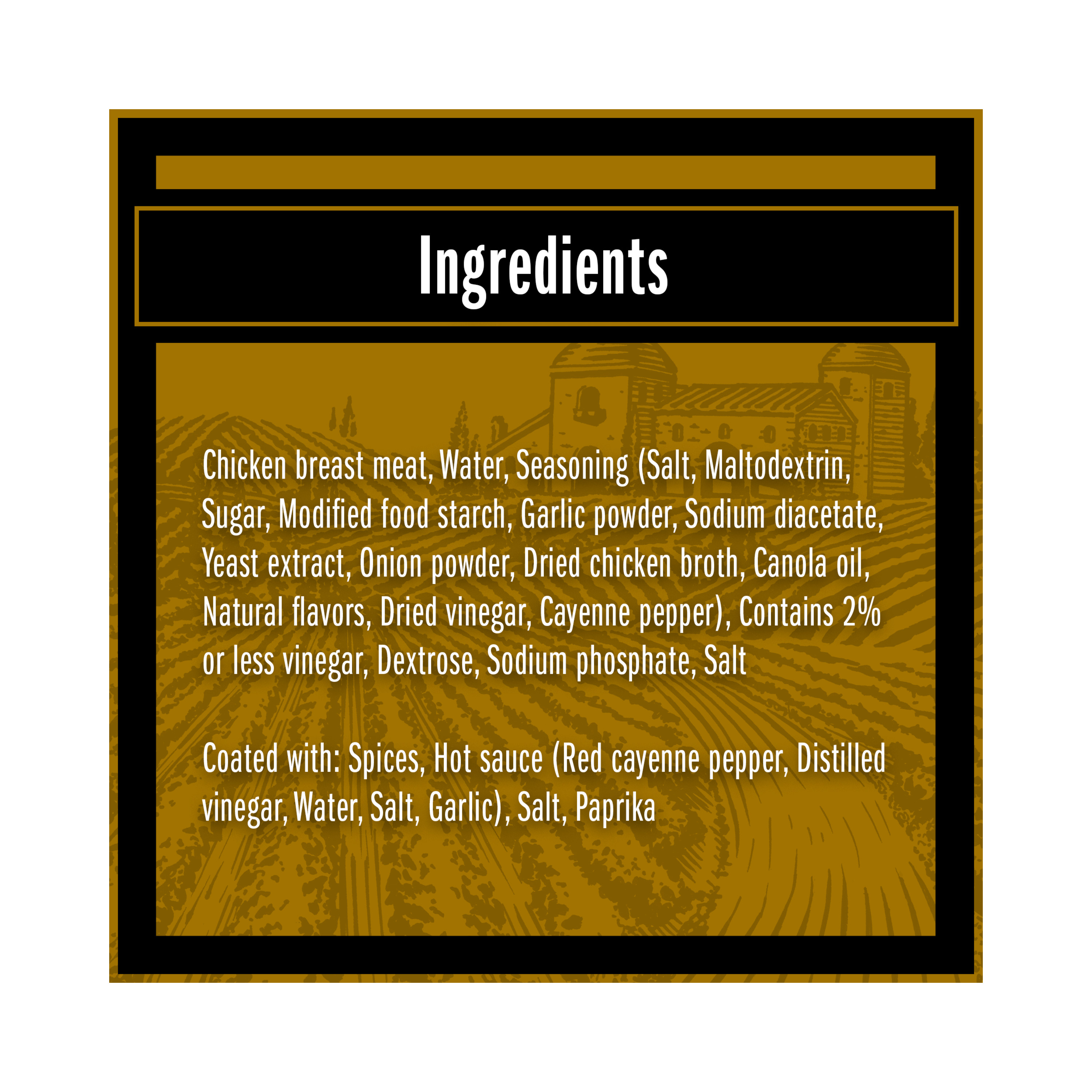 Prima Della Buffalo Style Chicken Breast, Deli Sliced Plastic Pack thumbnail 4