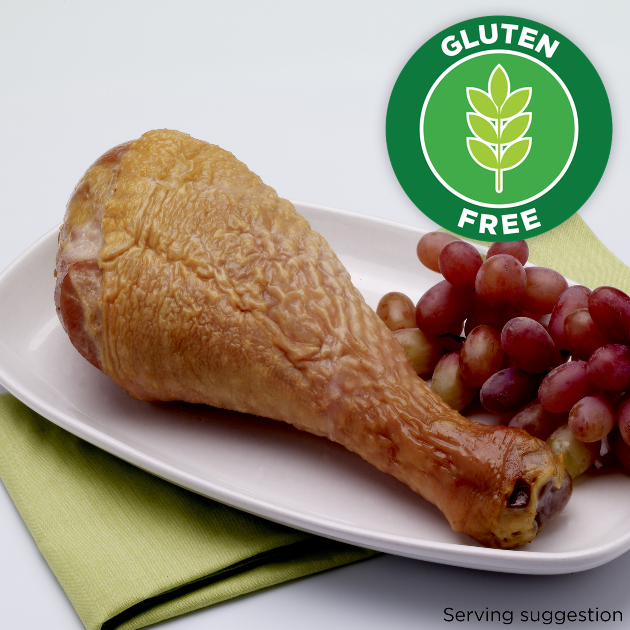 JENNIE-O Raw Turkey Drumsticks, 22g Protein per Serving, Refrigerated, 2-3 lb Plastic Tray thumbnail 3