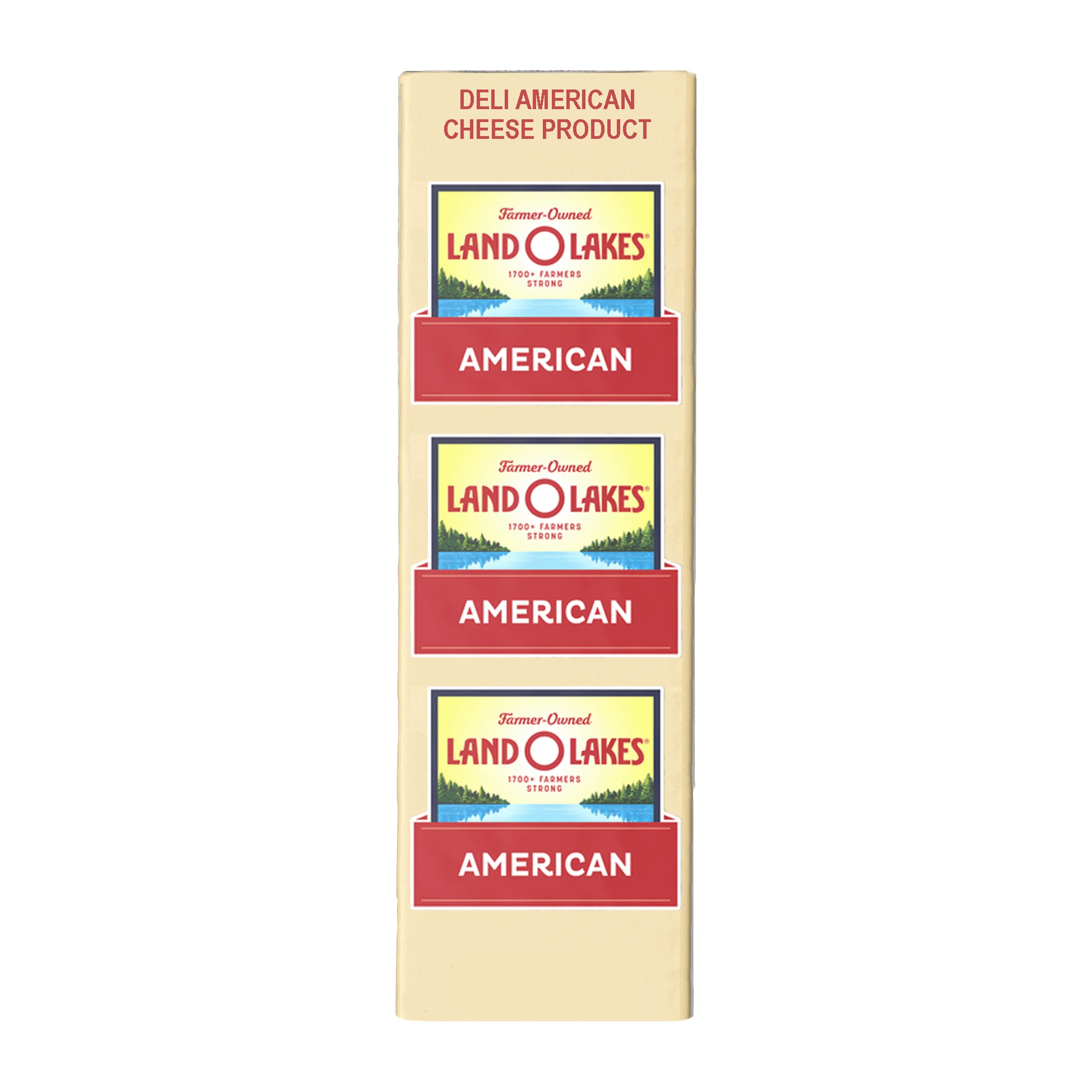 Land O Lakes Refrigerated White Deli American Cheese Product, Sliced to Order (Fresh, Plastic Bag)
