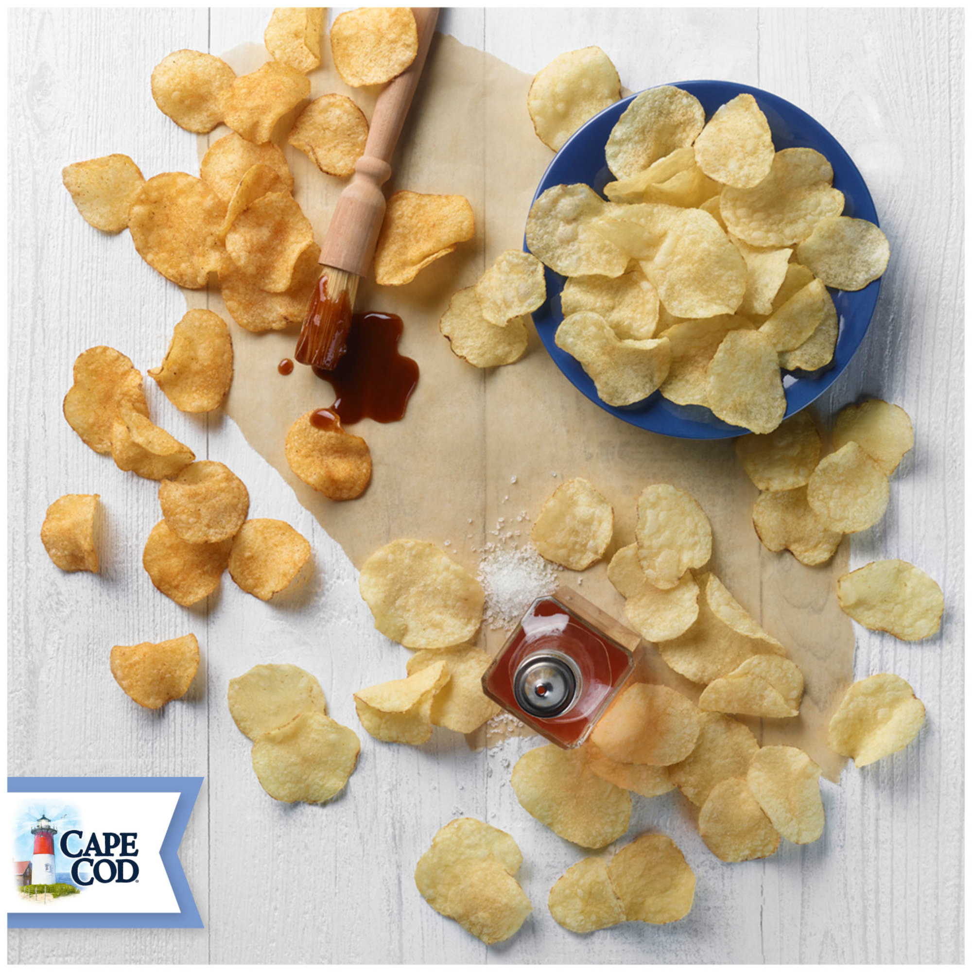 Cape Cod Potato Chips, Red. Fat Potato Chips, Variety Pack, 24 Ct thumbnail 3