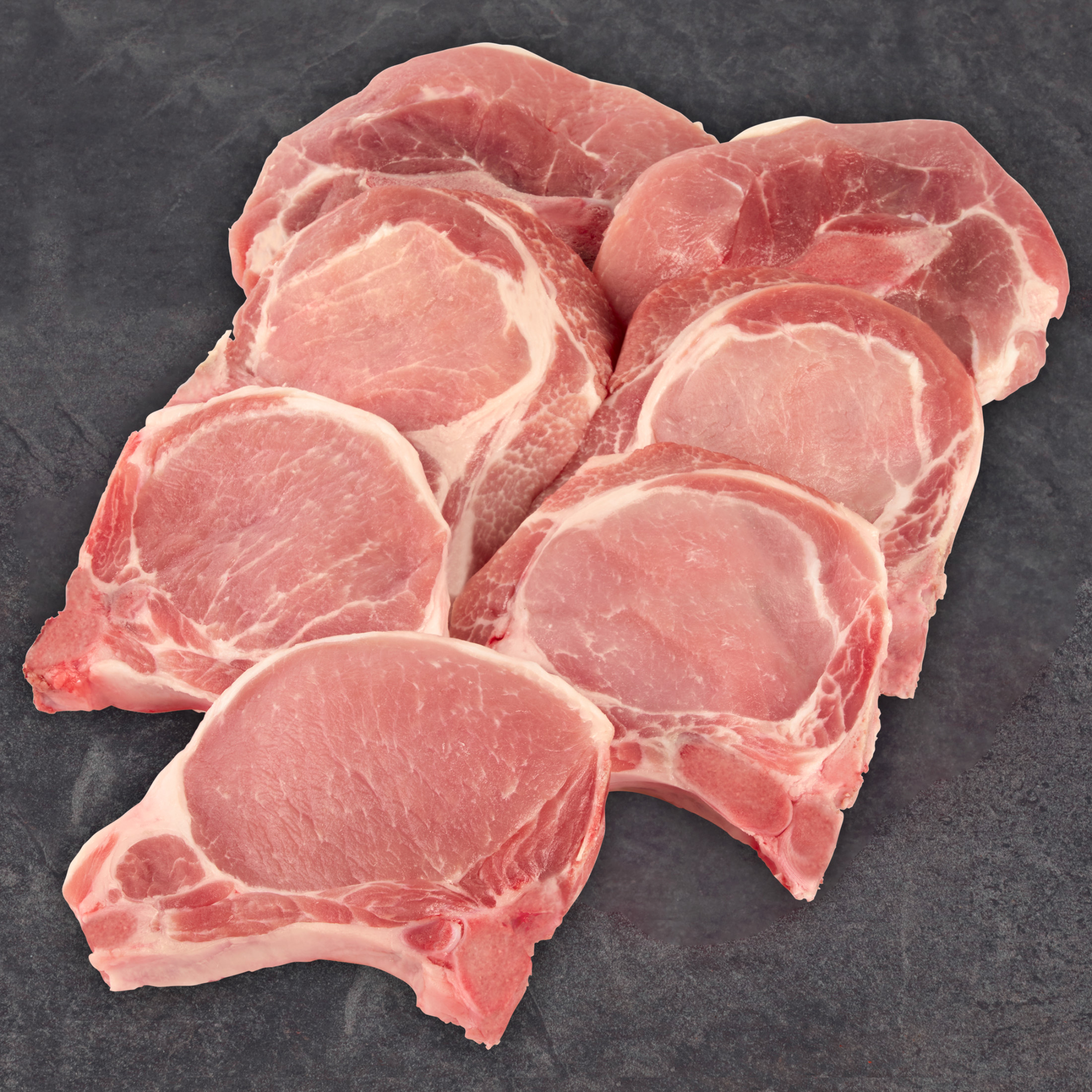 Pork Assorted Loin Chops, Bone-In, 2.94 - 4.4 lb Tray thumbnail 2