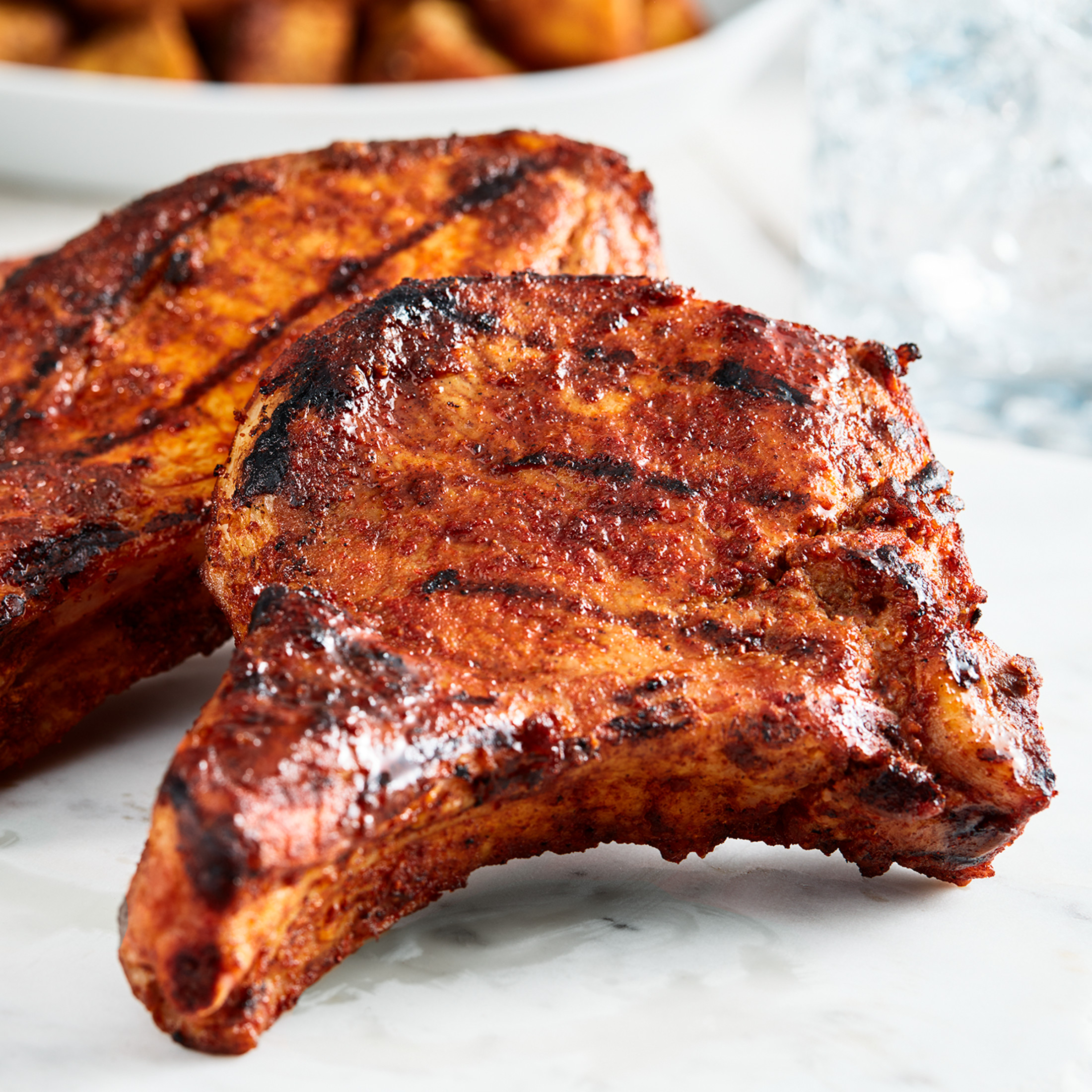 Pork Assorted Loin Chops, Bone-In, 2.94 - 4.4 lb Tray thumbnail 3