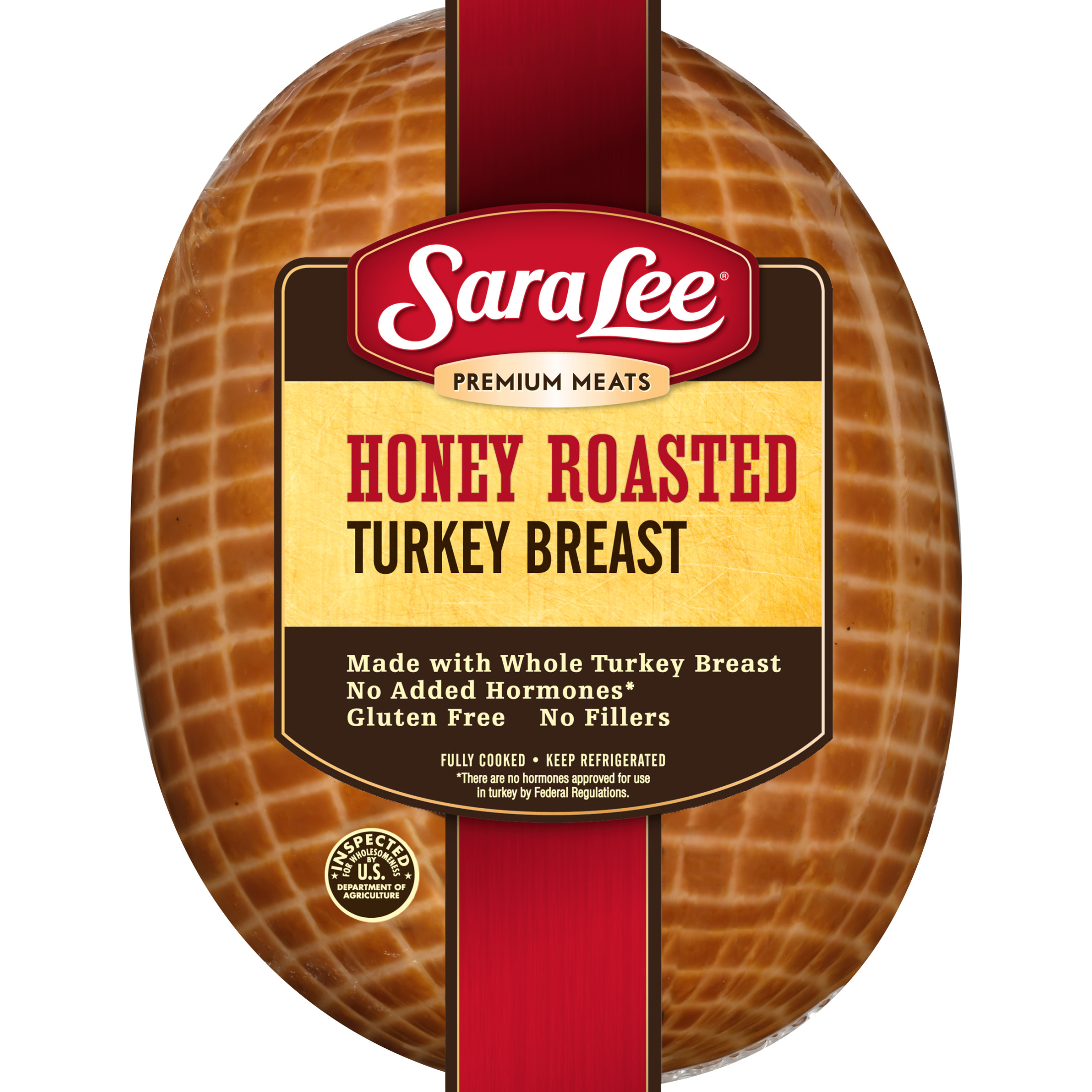 Sara Lee Premium Meats Gluten Free Honey Roasted Turkey Breast, Deli Sliced, Plastic Wrapper