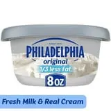 Philadelphia Reduced Fat Cream Cheese Spread, 8 oz Tub