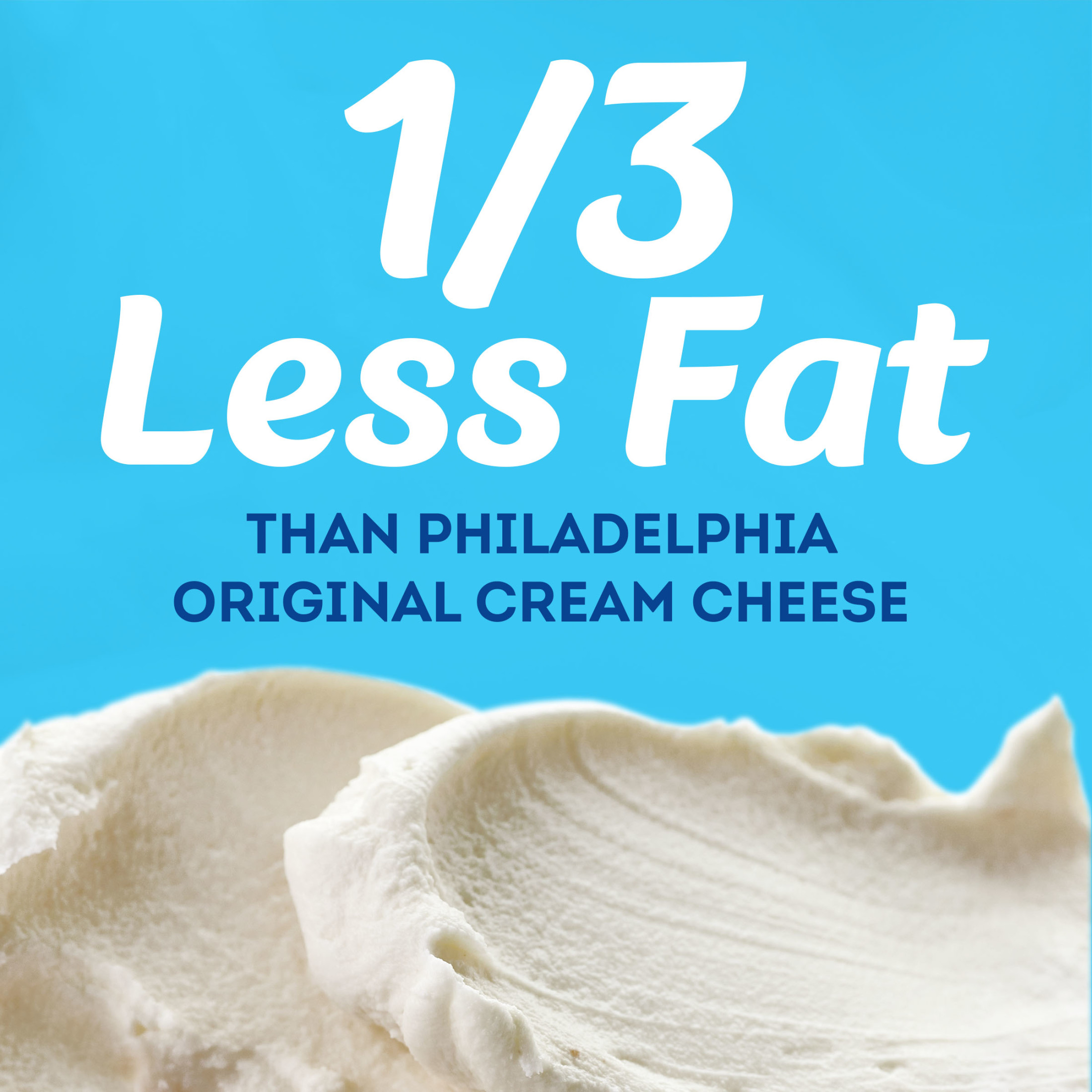 Philadelphia Reduced Fat Cream Cheese Spread, 8 oz Tub thumbnail 3