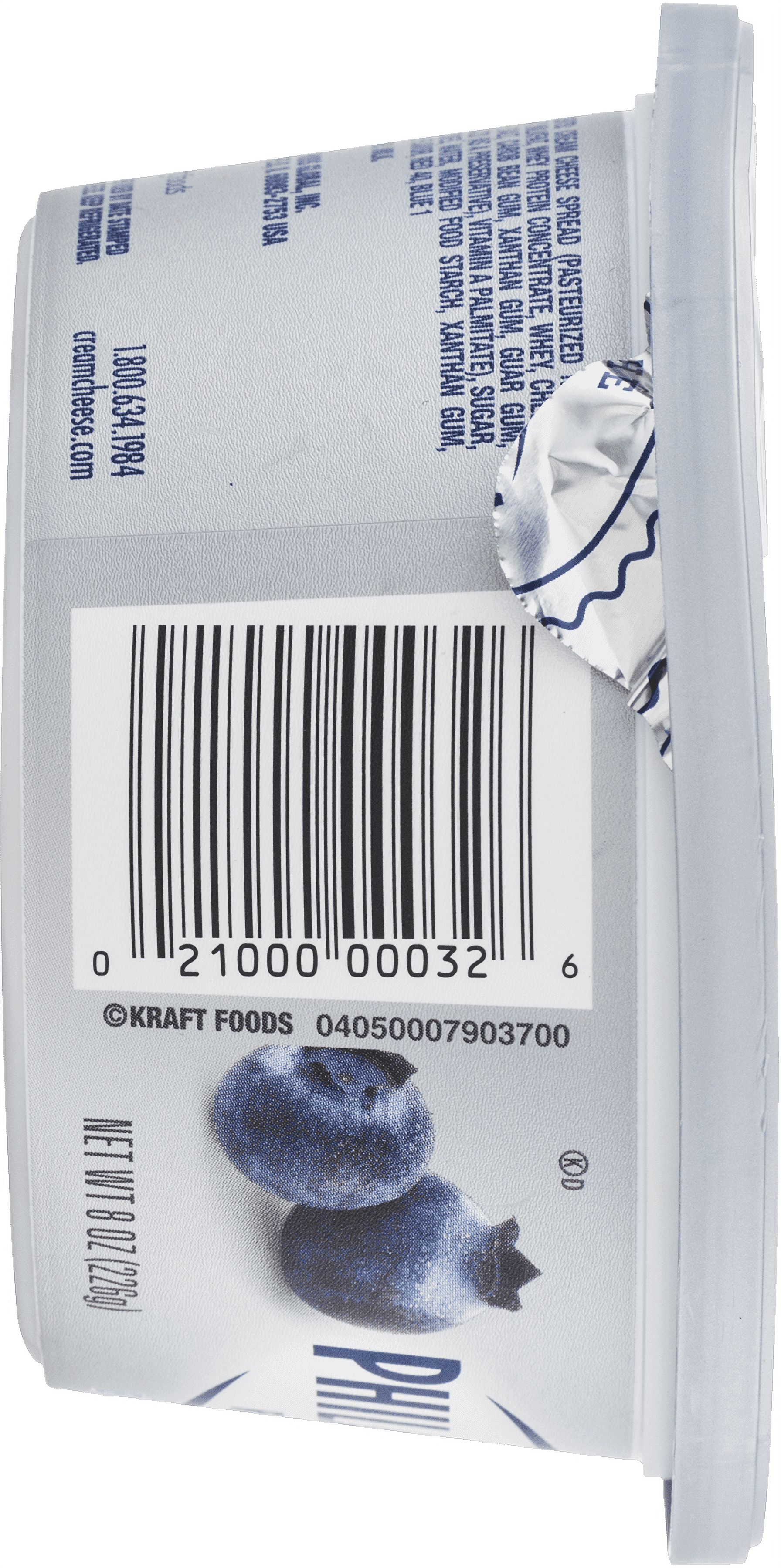 Philadelphia Blueberry Cream Cheese Spread, 8 oz thumbnail 4
