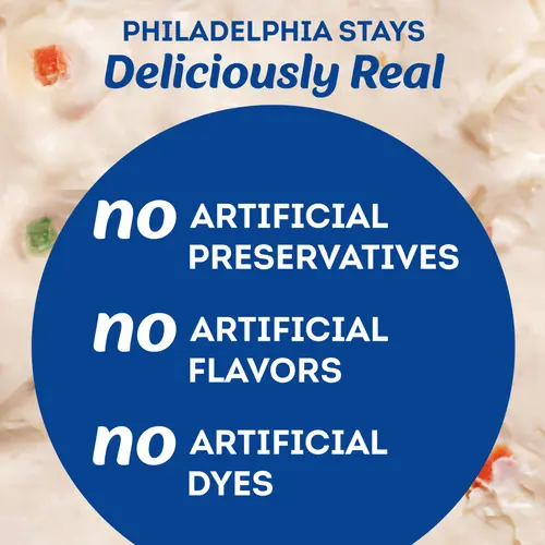 Philadelphia Garden Vegetable Cream Cheese Spread, 7.5 oz Tub thumbnail 2
