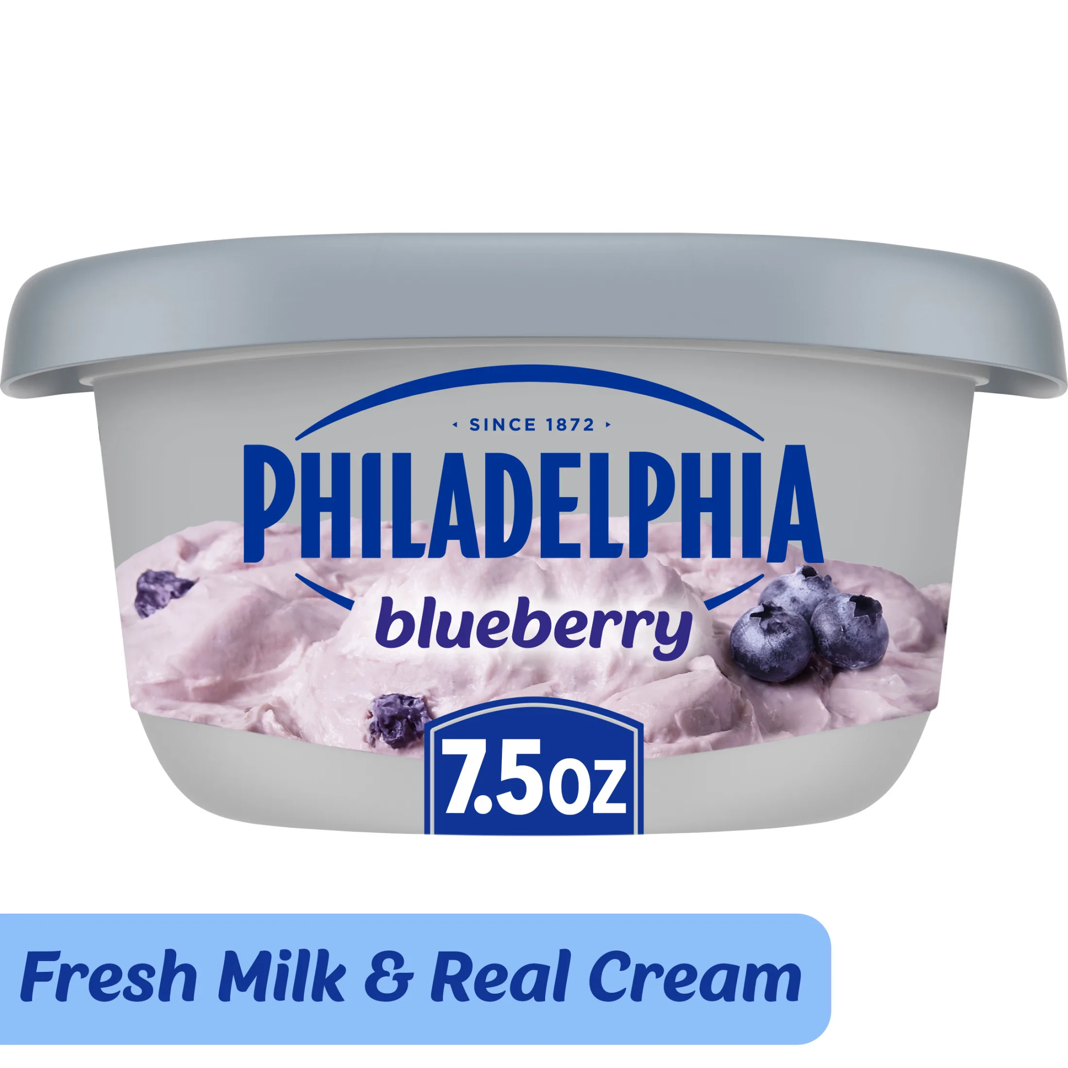 Philadelphia Blueberry Cream Cheese Spread, 7.5 oz Tub