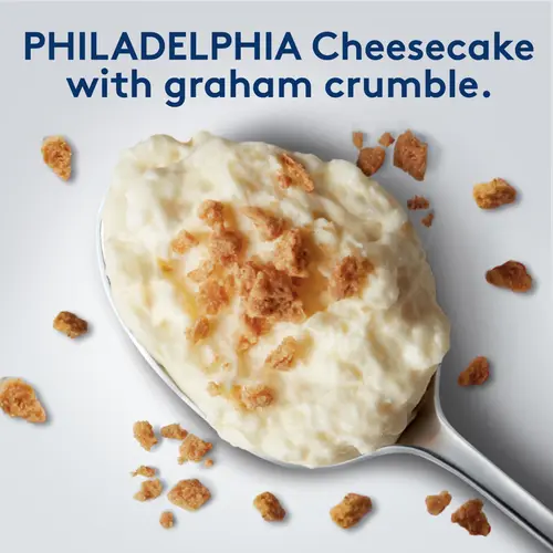 Philadelphia Original Cheesecake Crumbles, 2 ct Pack, 3.25 oz Cups thumbnail 2