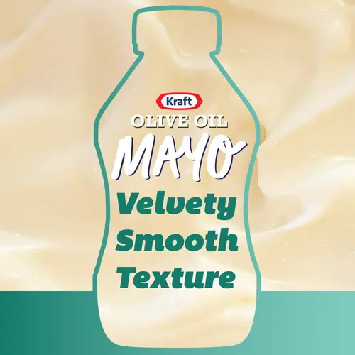 Kraft Mayo with Olive Oil Reduced Fat Mayonnaise Squeeze Bottle, 12 fl oz thumbnail 3