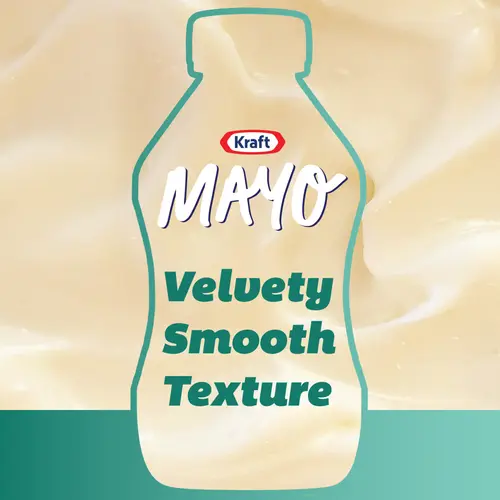 Kraft Real Mayo Creamy & Smooth Mayonnaise Squeeze Bottle, 12 fl oz thumbnail 4