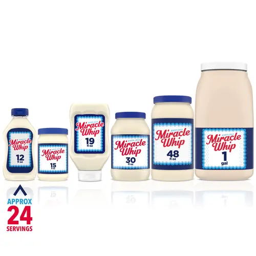 Miracle Whip Mayo-like Dressing Squeeze Bottle, 12 fl oz thumbnail 2