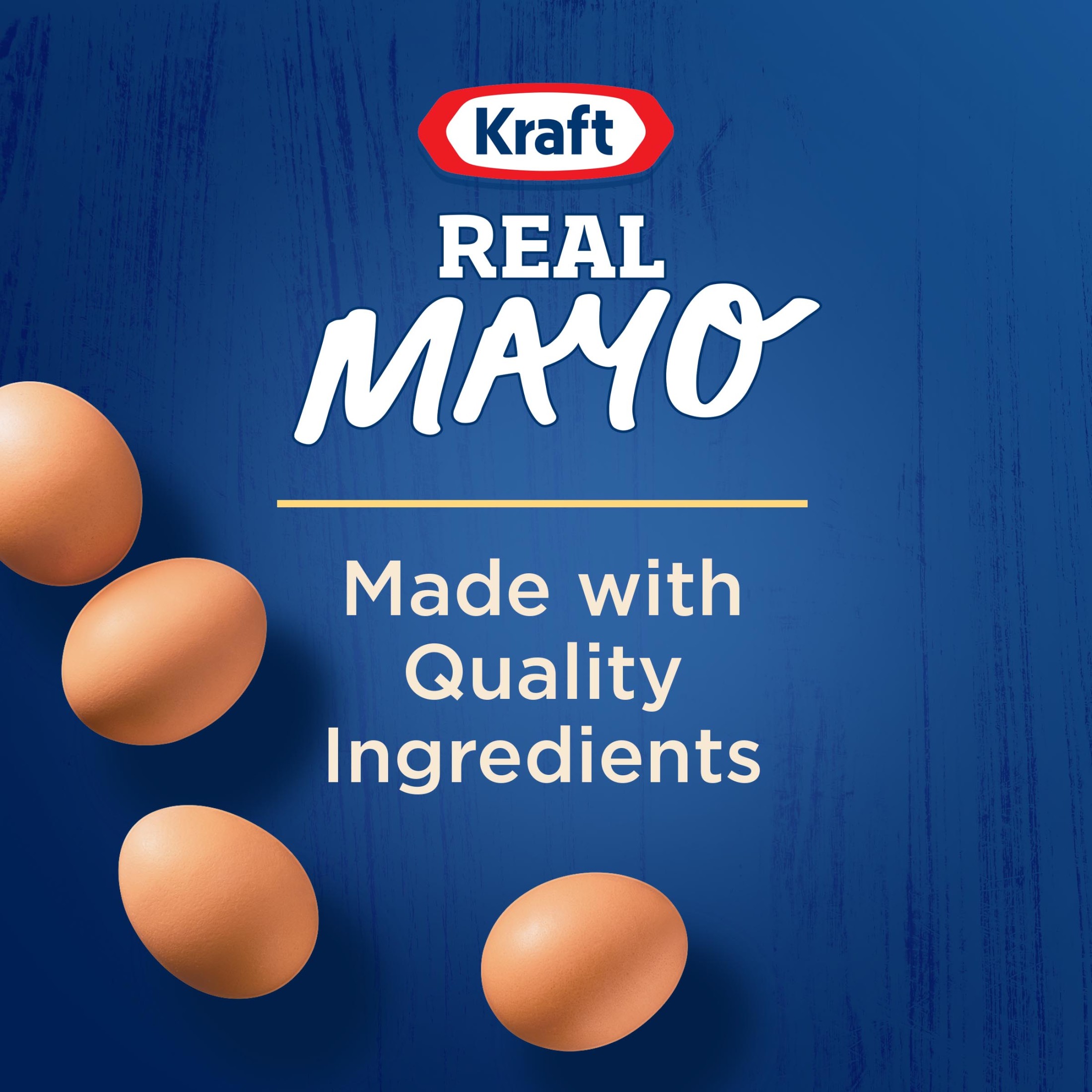 Kraft Real Mayo Creamy & Smooth Mayonnaise, 15 fl oz Jar thumbnail 3