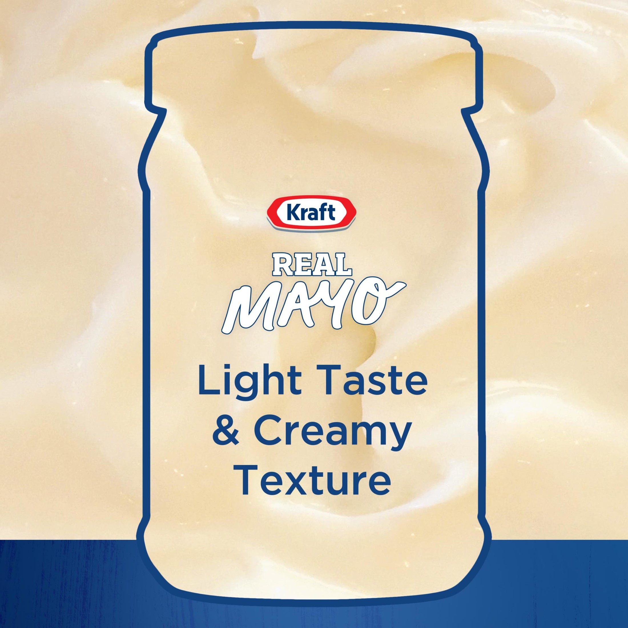 Kraft Real Mayo Creamy & Smooth Mayonnaise, 15 fl oz Jar thumbnail 4